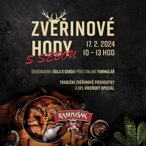 ZVĚŘINOVÉ HODY U VÁS DOMA!