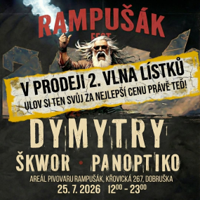 DRUHÁ VLNA LÍSTKŮ NA FEST JE V PRODEJI!