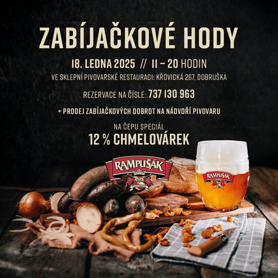 ZABÍJAČKOVÉ HODY V PIVOVARU