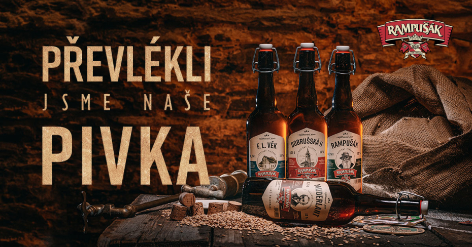 PŘEVLÉKLI JSME NAŠE PIVKA