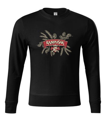 Unisex mikina černá